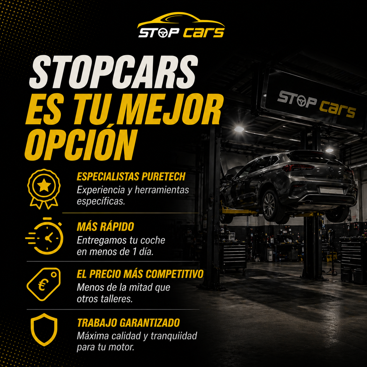 StopCars es tu mejor opción para el cambio de correa de distribución